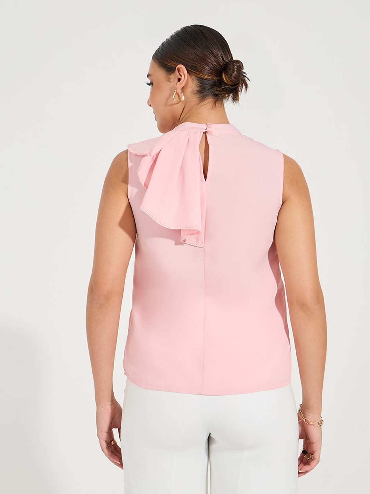 Styli Pink Regular Fit Top