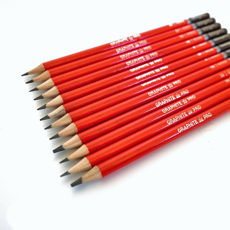Kingart 125ct Pencils Pens With Paper Pad Bundle
