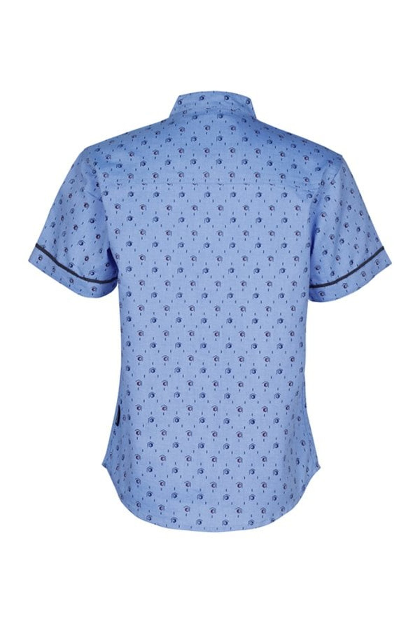 Superyoung Kids Blue Printed Shirt