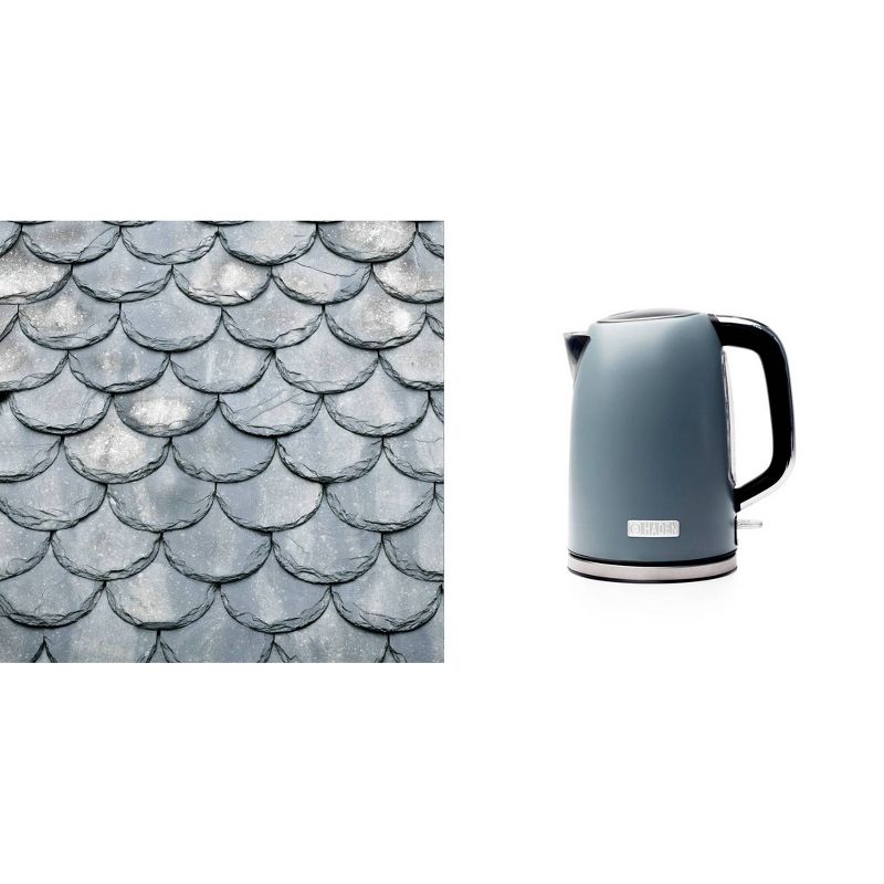 Haden Perth 1.7L Stainless Steel Electric Kettle - Gray