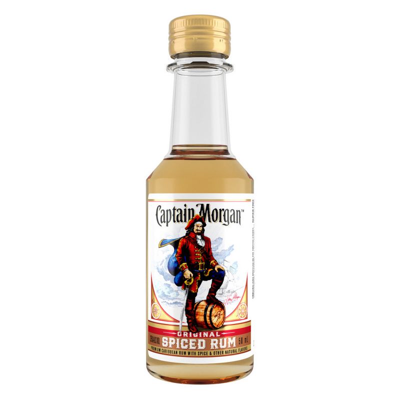 Captain Morgan Spiced Rum - 50ml Plastic Bottle