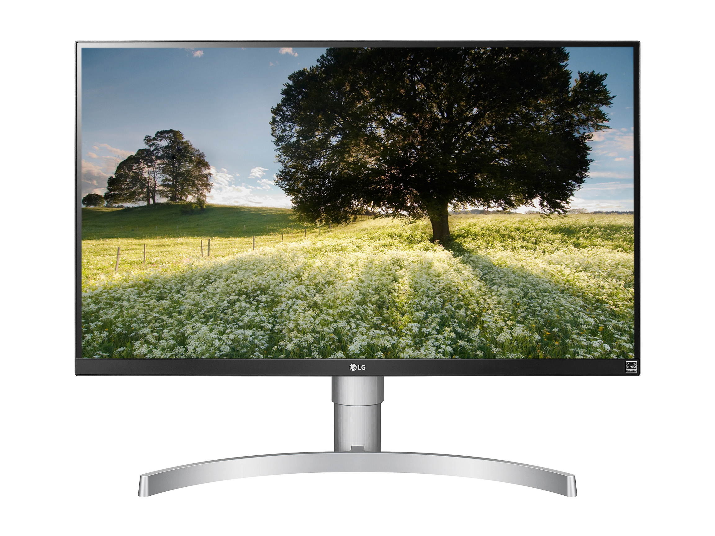 LG 27UK650-W 27" 4K UHD (3840x2160) IPS HDR10 350 cd/m2 FreeSync Gaming Monitor with HDMI DisplayPort Height/Pivot Adjustable Stand