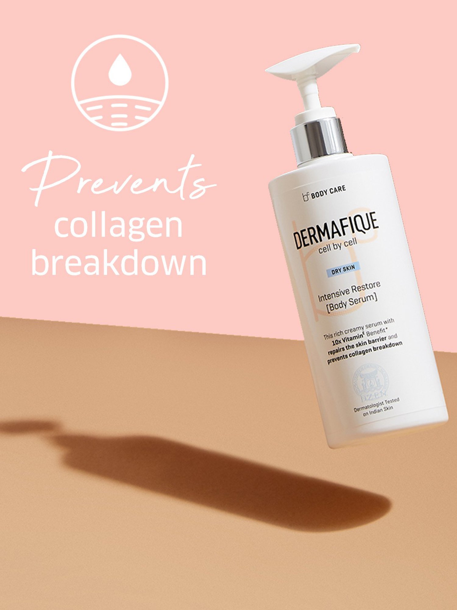 Dermafique Intensive Restore Body Serum - 300 ml
