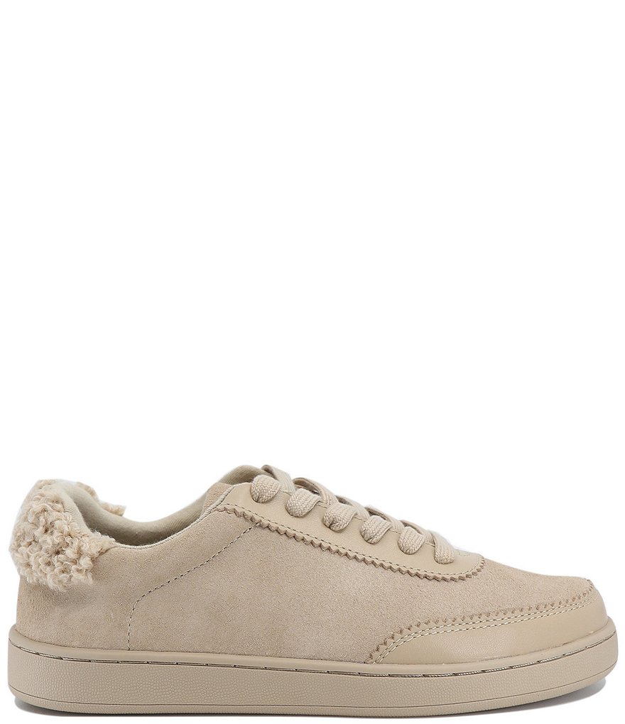 Splendid Freya Suede Faux Fur Accent Sneakers
