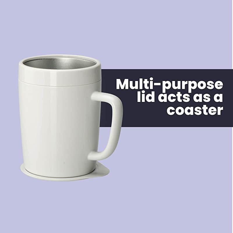 Insulated Coffee Mug with Lid | For  Trio