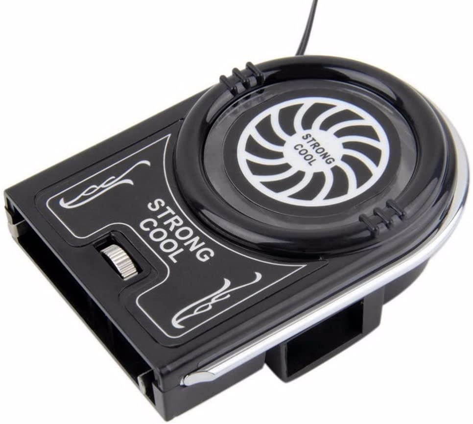 Mini Flexible Vacuum LED USB Cooler Air Extracting Cooling Pad Fan for Notebook Laptop Computer Peripheral External Cooling Fan