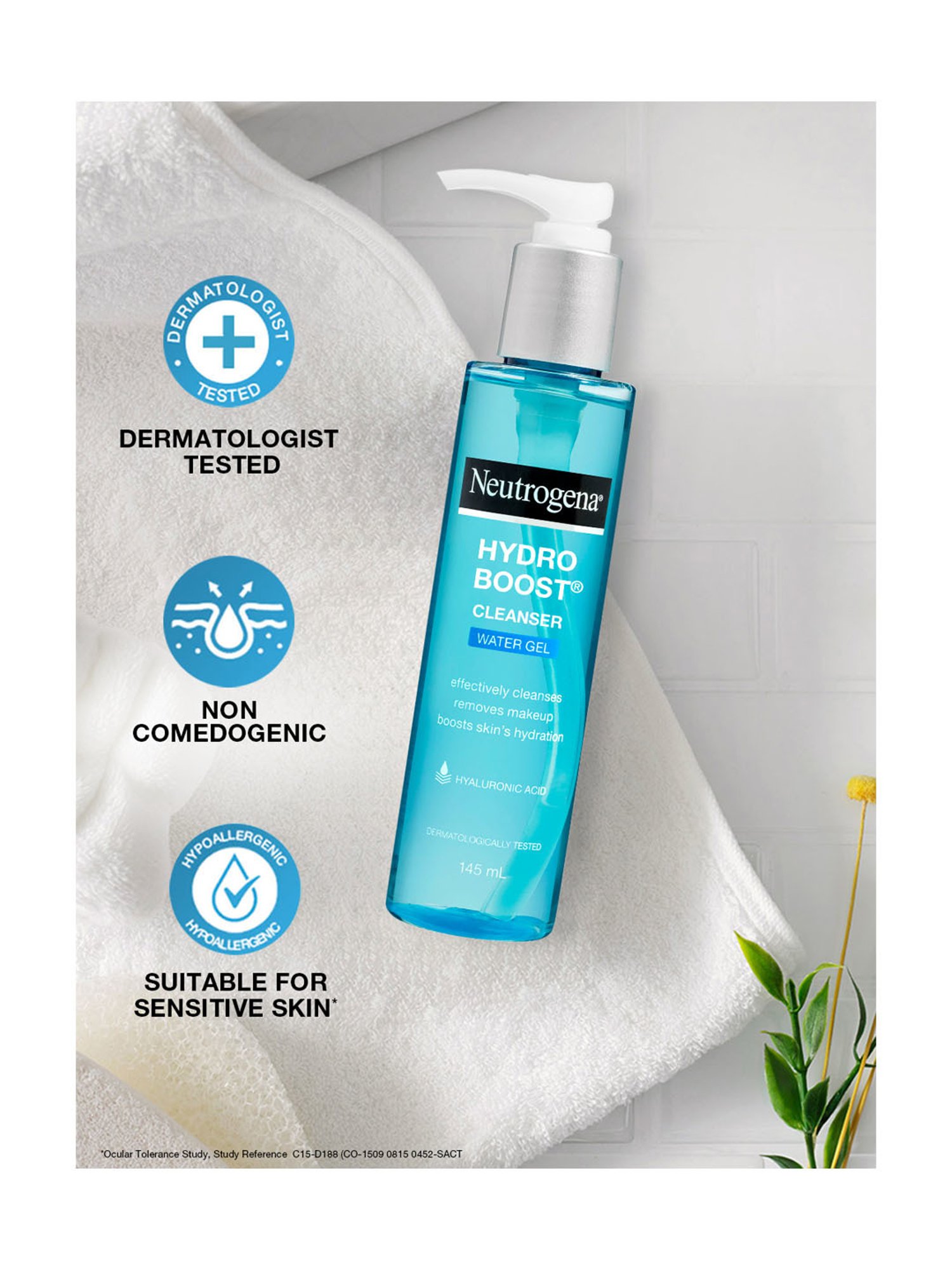 Neutrogena Hydro Boost Water Gel Cleanser - 145 ml