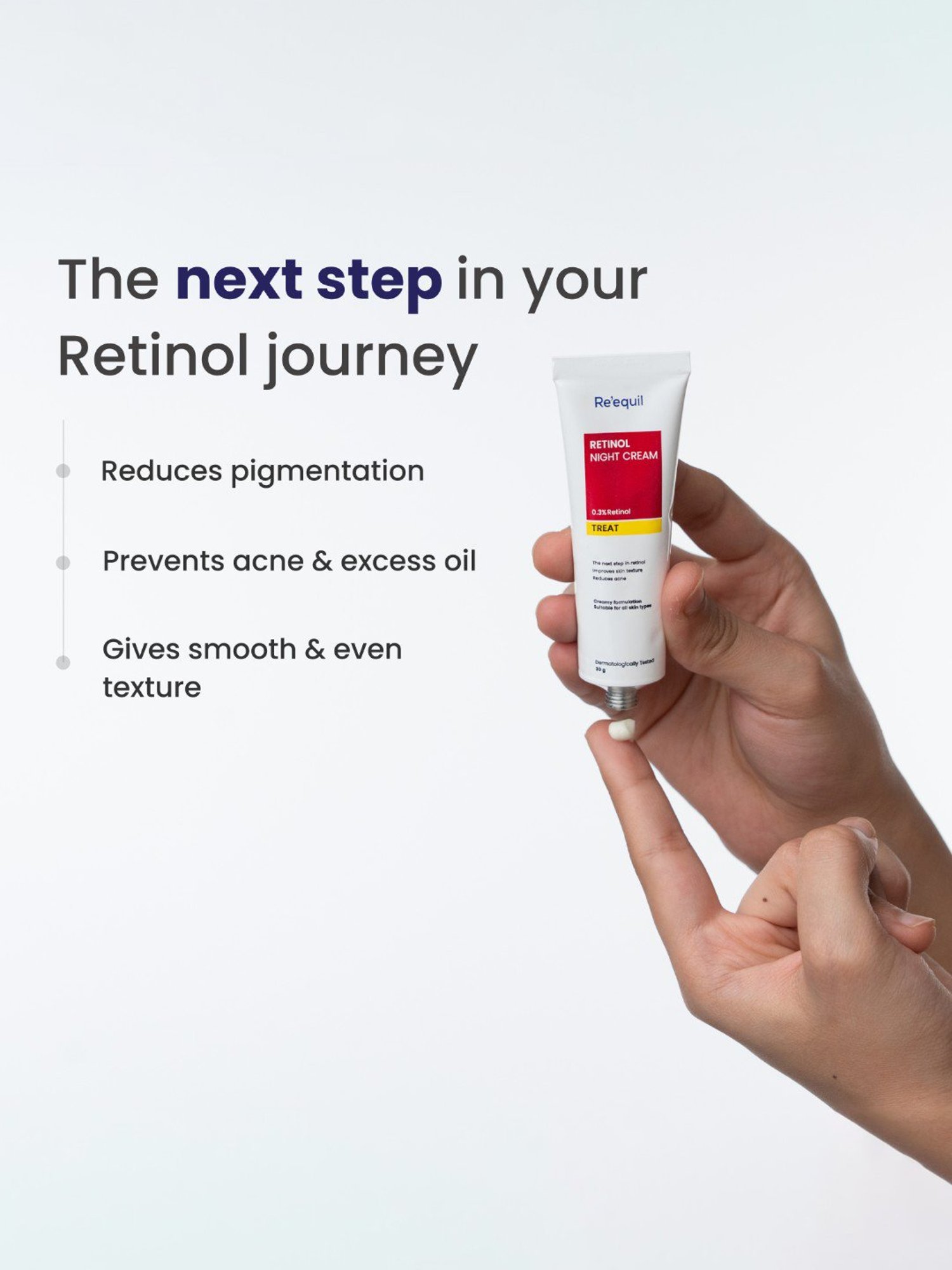 Re'equil 0.3% Retinol Night Cream - 30 gm