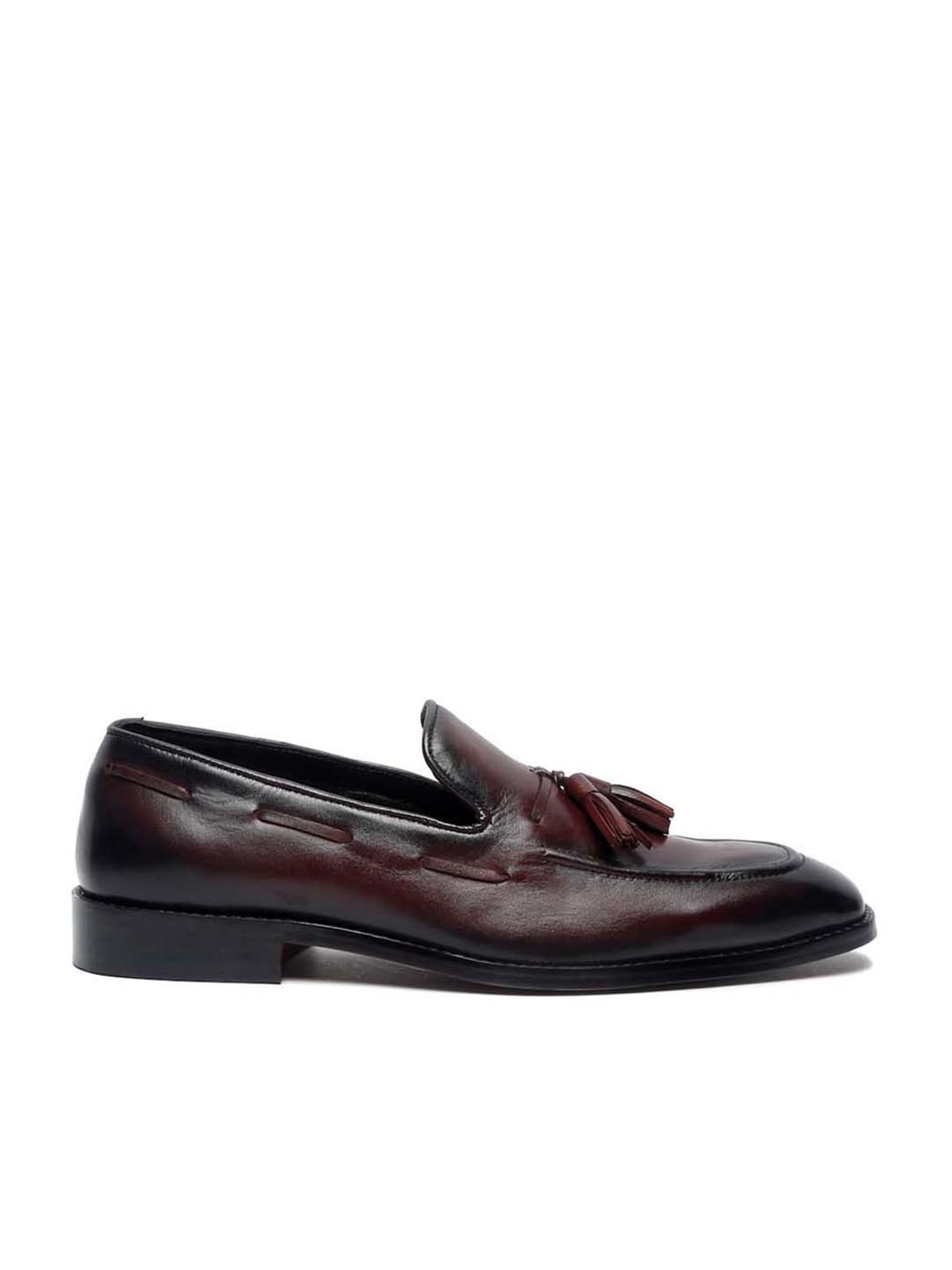 Louis Stitch Men's Rosewood Formal Mocassins
