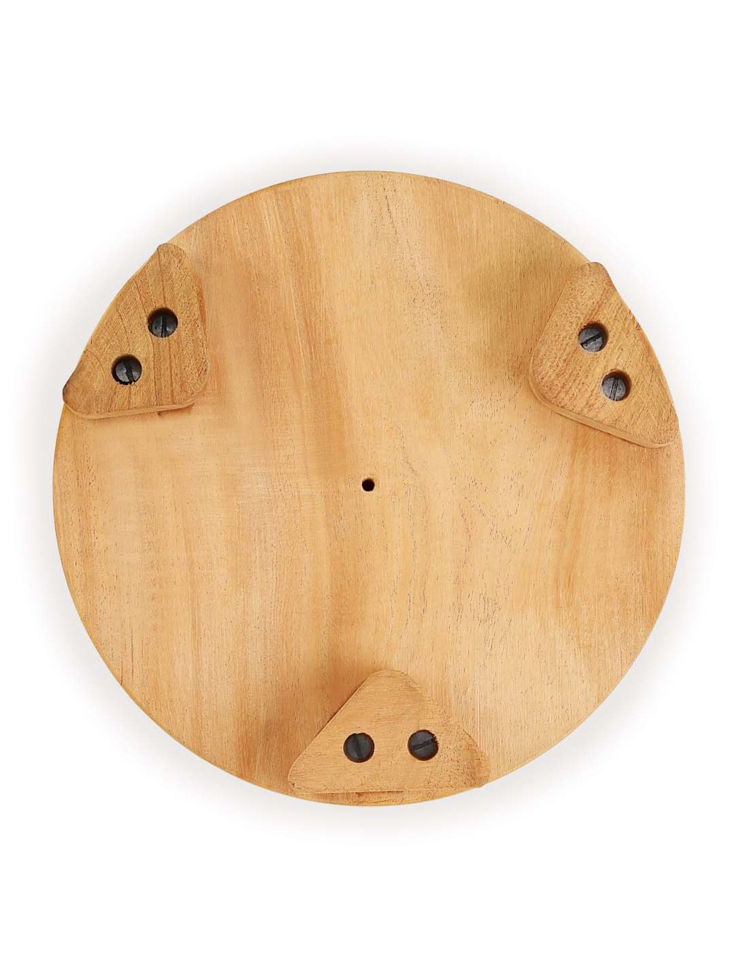 HAZEL Yellow Sagwan 22.5 cm Rolling Board - Set of 1