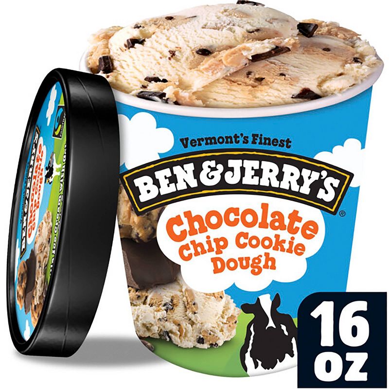 Ben & Jerry's Ice Cream Chocolate Chip Cookie Dough - 16oz