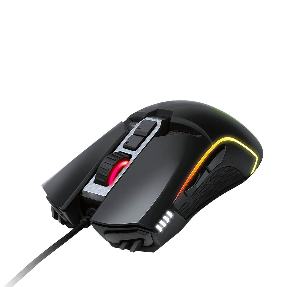 GIGABYTE AORUS RGB 16000 dpi Optical Sensor Fully Programmable and Saved Onboard 16.7M Customizable Lighting Gaming Mouse - GM-AORUS M5