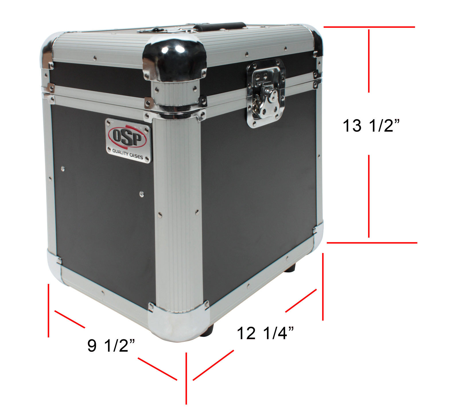 OSP MIC-CASE12 ATA Microphone Case - 12 Mic Road Flight Case