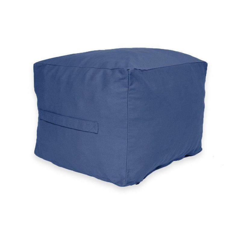 Kids' Square Pouf Ocean Blue - Acme Made