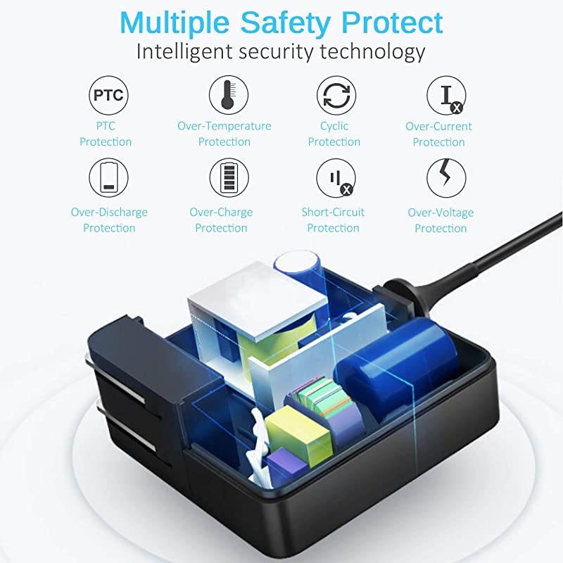 Ac Adapter Charger for Lenovo Flex 4 5 6 Series Flex 4 1470 1580 GX20K11838 ADLX65CLGU2A IdeaPad 710s 710 510s 510 310 110 100 100s/YOGA 710 l Laptop Power Supply Adapter Cord