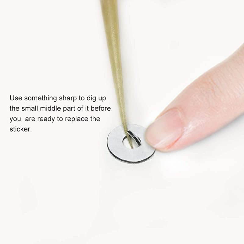 Spare Parts of : 12 Prepared Slides, 20 Spare Stickers.