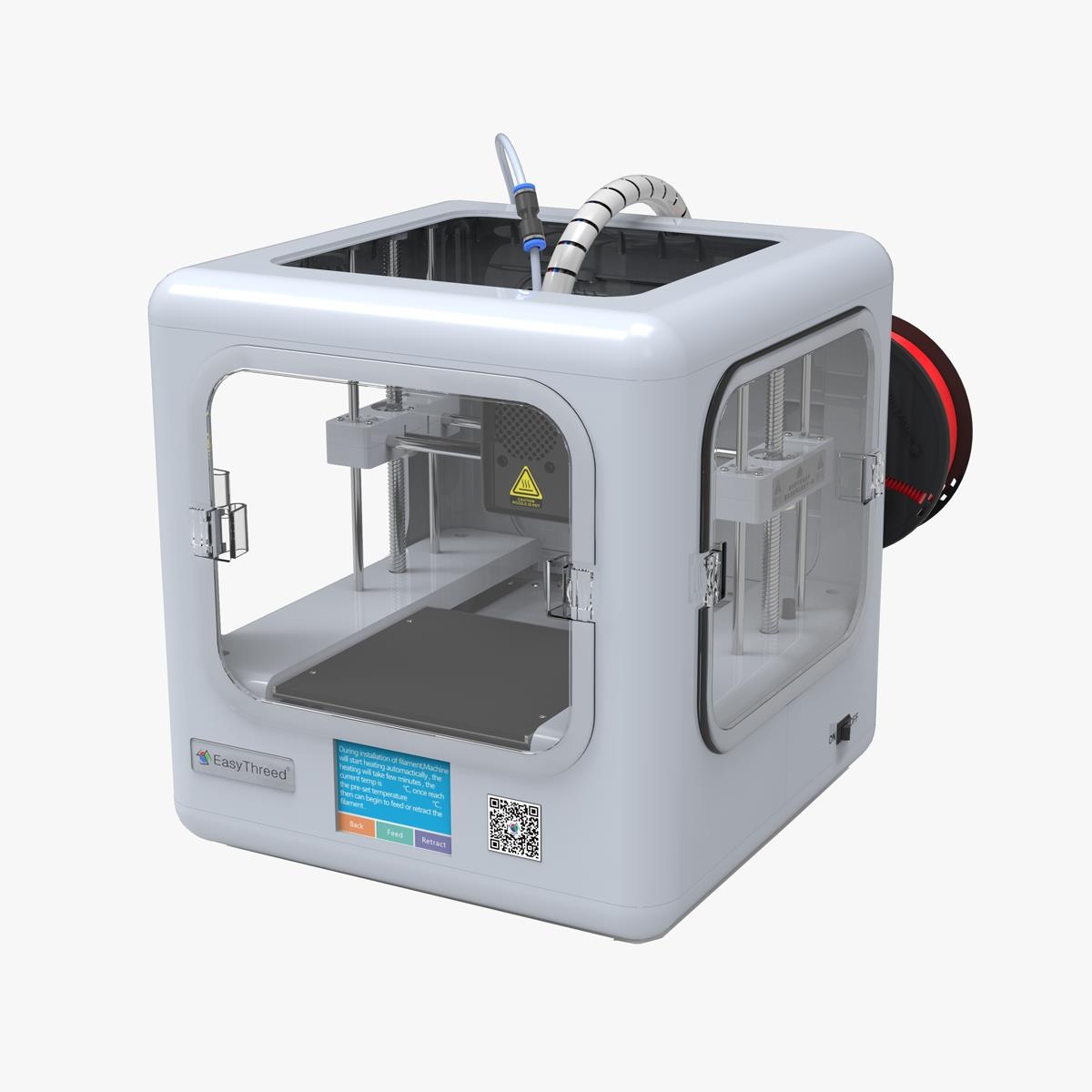 Easythreed ET-4000+ Desktop Mini 3D Printer 2.8-inch LCD Touch Screen 120*120*120mm Printing Size