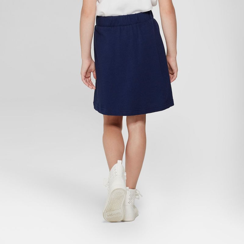 A Little Fable Kids Multicolor Solid Skirt
