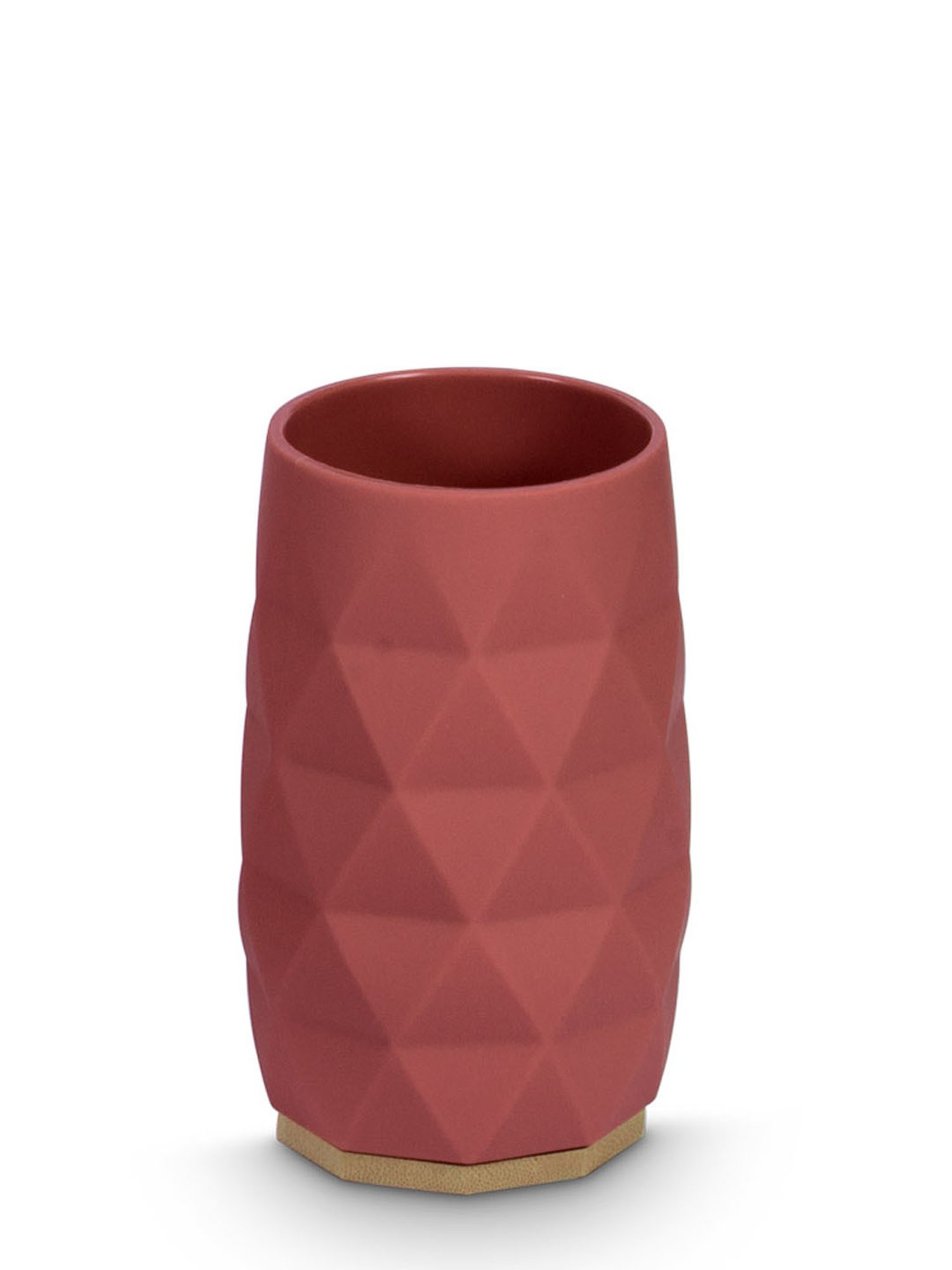 Freelance Red SAN material (Styrene Acrylonitrile) Set of 4 Bathroom Accessories