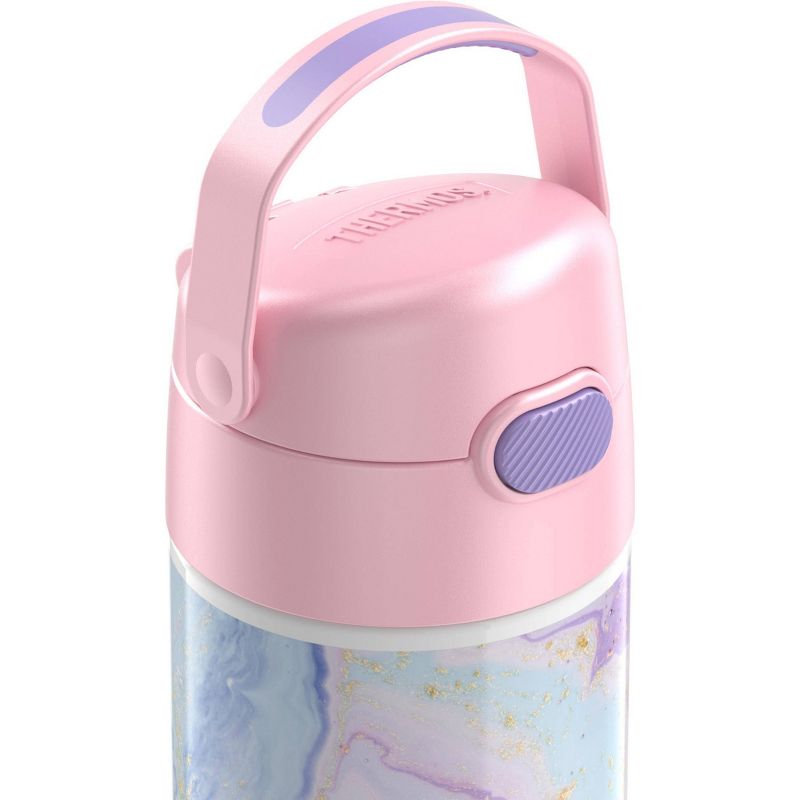 Disney Spider-Man 22oz Plastic Flip Top Tumbler with Strap Red