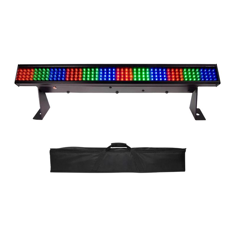 Chauvet Colorstrip Mini 19" DMX RGB LED Stage Wash Bar Light Effect + Carry Case