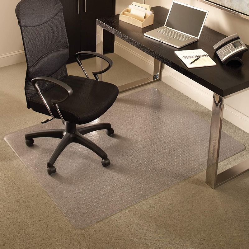 3'10"x5' Rectangle Solid Office Chair Mat Clear - Staples