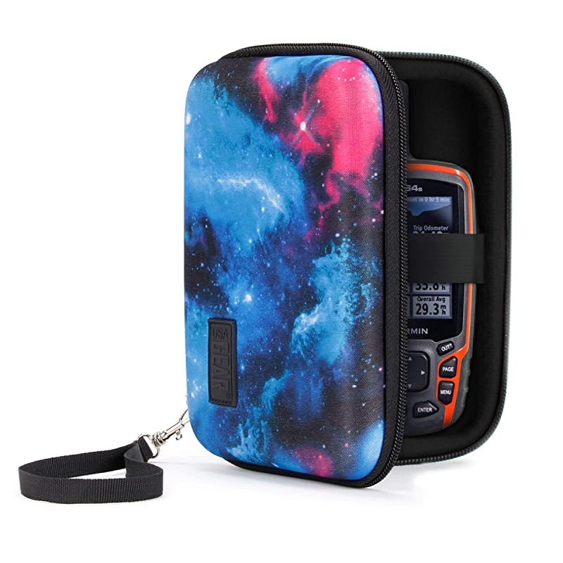 Travel Electronics Organizer 65 Inch Zipper Case with Hard Shell Case Exterior and Accessory Pocket Charger Organizer Accessory Organizer Cable Travel Organizer and More Galaxy