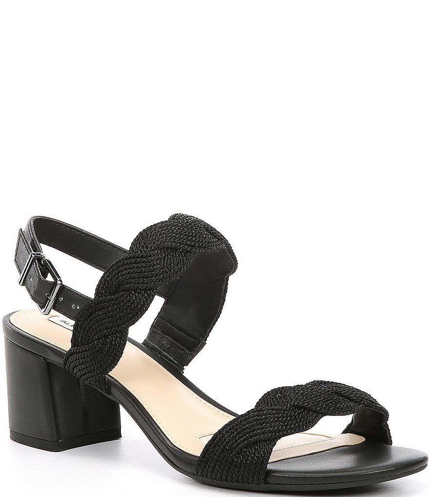 Alex Marie Devah Braided Rope Block Heel Sandals