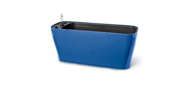 Viva Self-Watering Deck Railing Planter, 16-1/2 Inches - Gardener's Supply Company