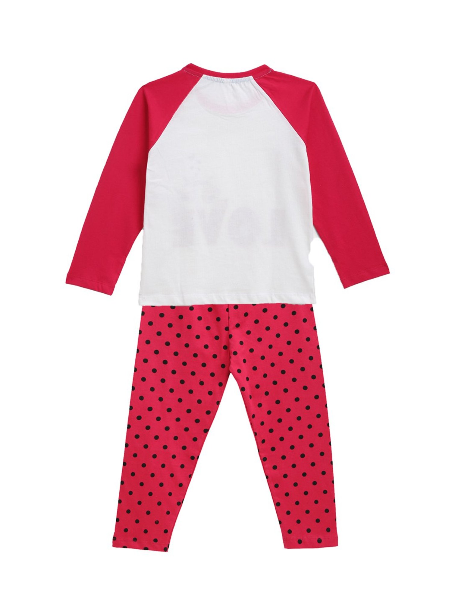 Kids Craft Multicolor Printed T-Shirt with Pyjamas