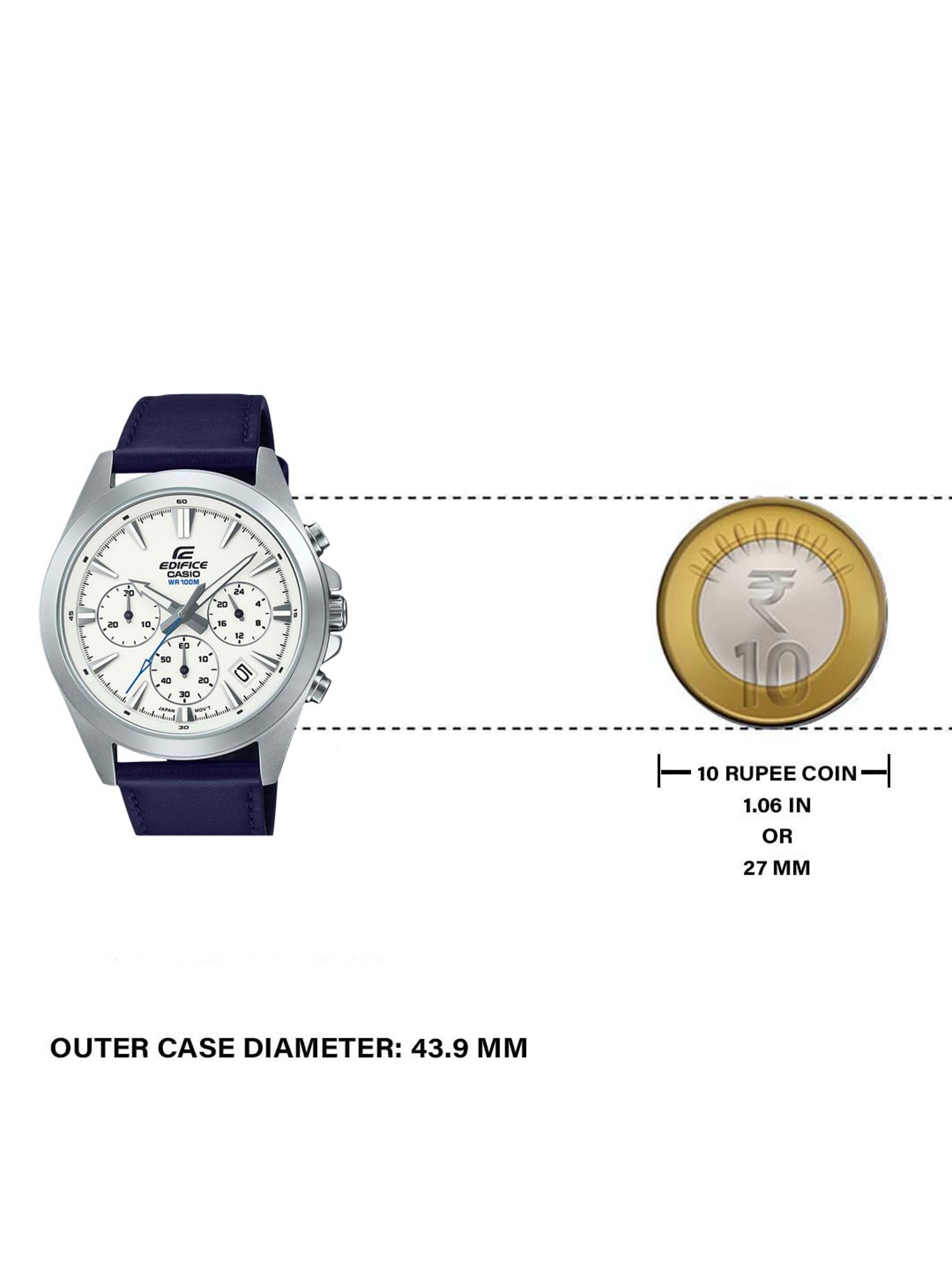 Casio EFV-630L-7AVUDF Edifice Analog Watch for Men (44 mm)