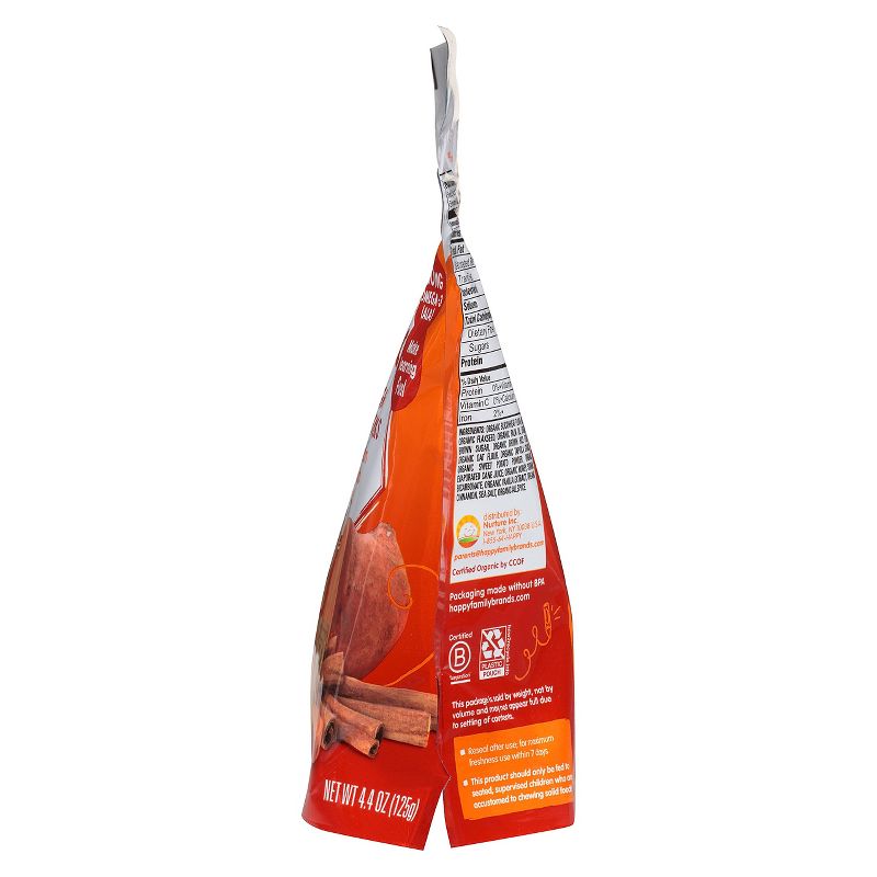 HappyTot ABC Organic Cinnamon & Sweet Potato with Flaxseed Multi-Grain Cookies Baby Snacks - 4.4oz