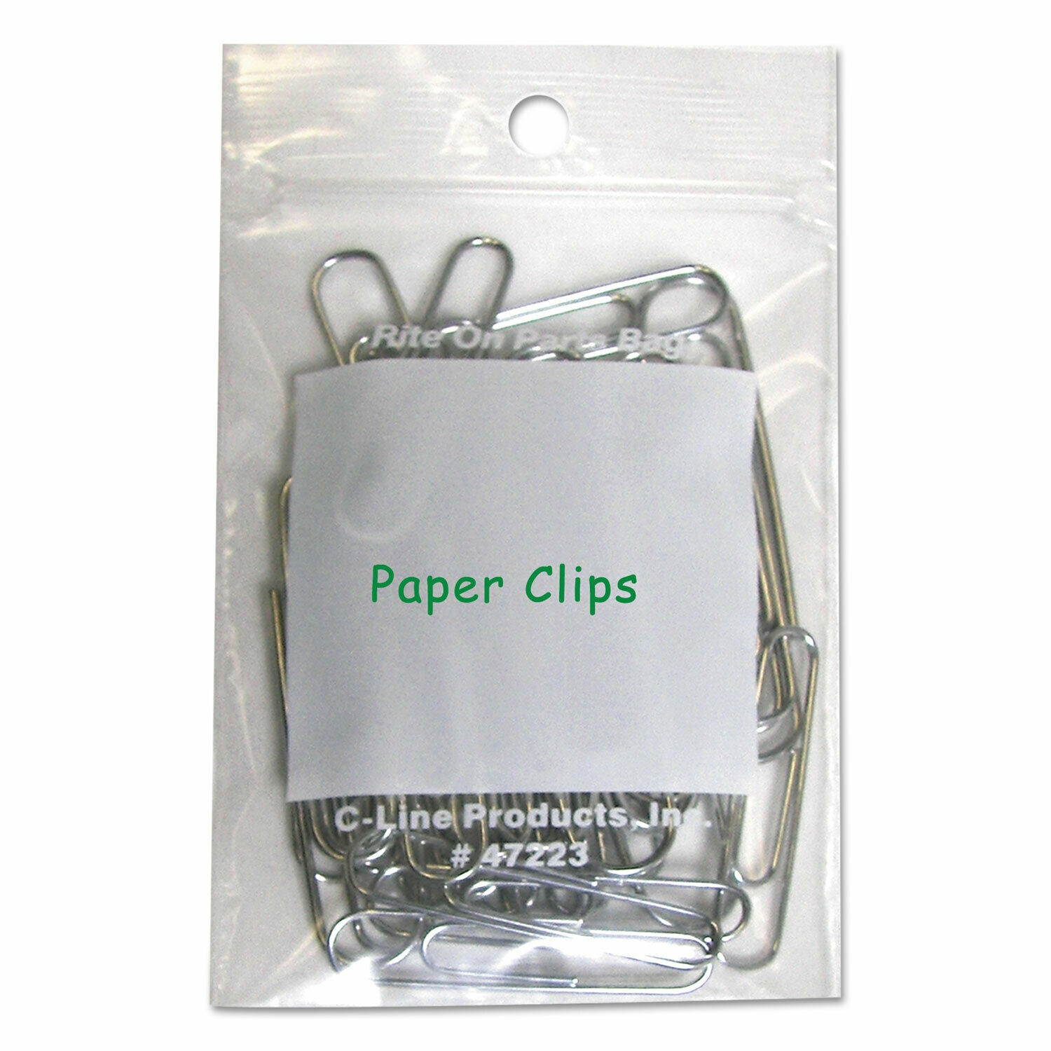 C-Line Write-On Recloseable Small Parts Bags Poly 2 x 3 Clear 1000/Carton 47223
