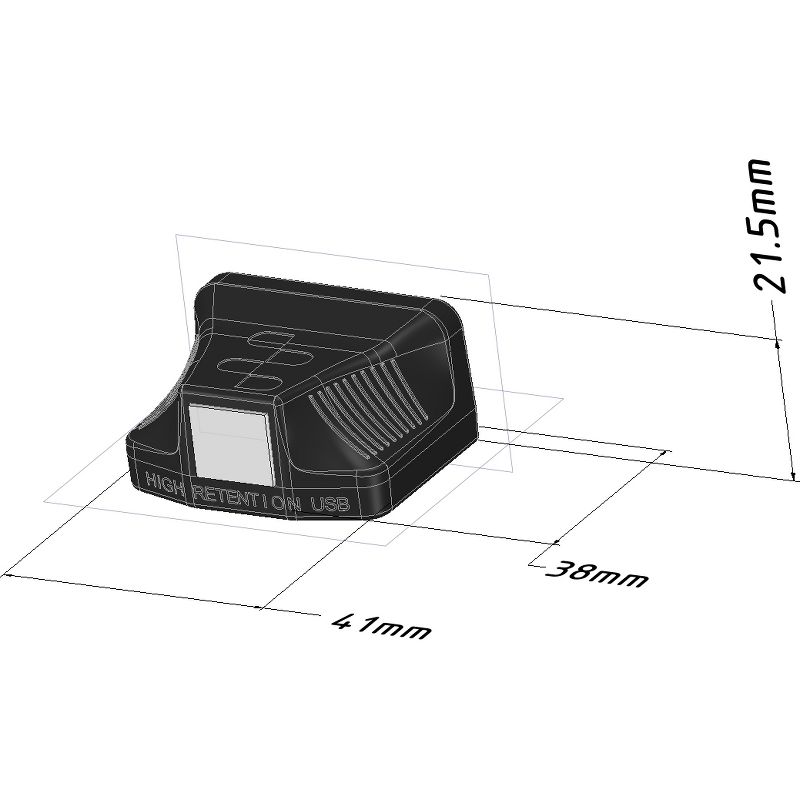 Brainboxes Ultra 1 Port RS422/485 USB to Serial Adapter - External - USB 2.0 - PC, Mac, Linux - 1 x Number of Serial Ports External - TAA Compliant