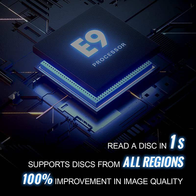 DVD Player,  DVD Players for TV with HDMI, Mini DVD Player for Smart TV, Region Free DVD Player USB