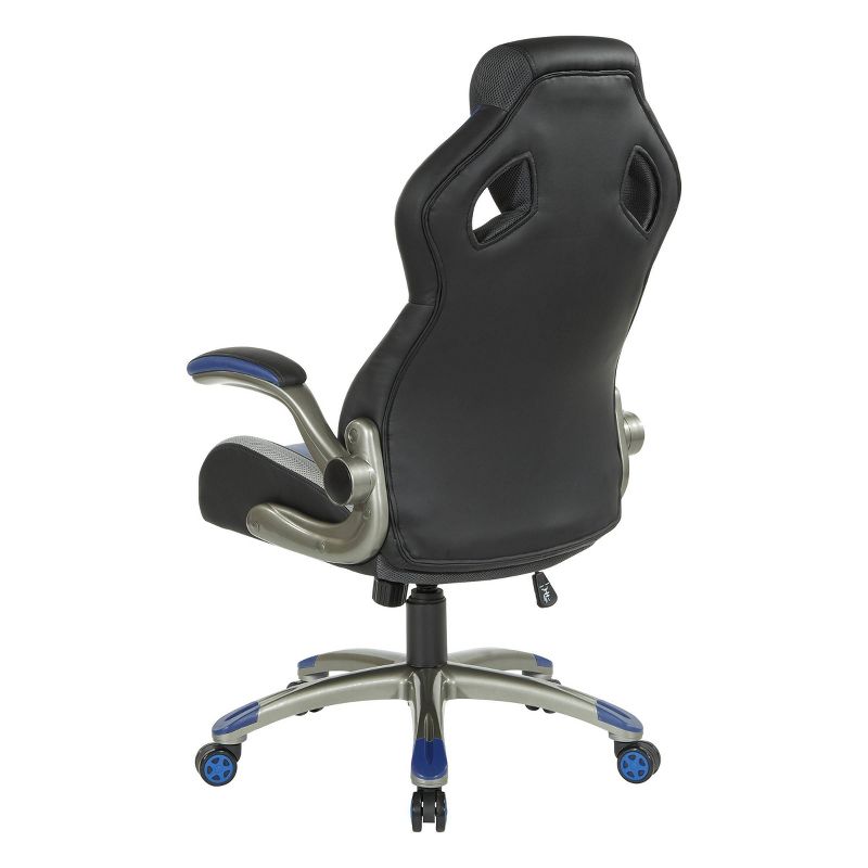 Ice Knight Gaming Chair Blue - OSP Home Furnishings