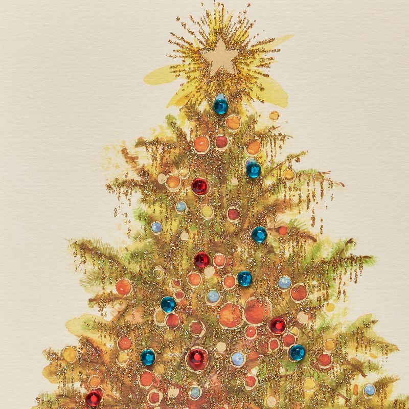 Embellished Tree Greeting Card - PAPYRUS