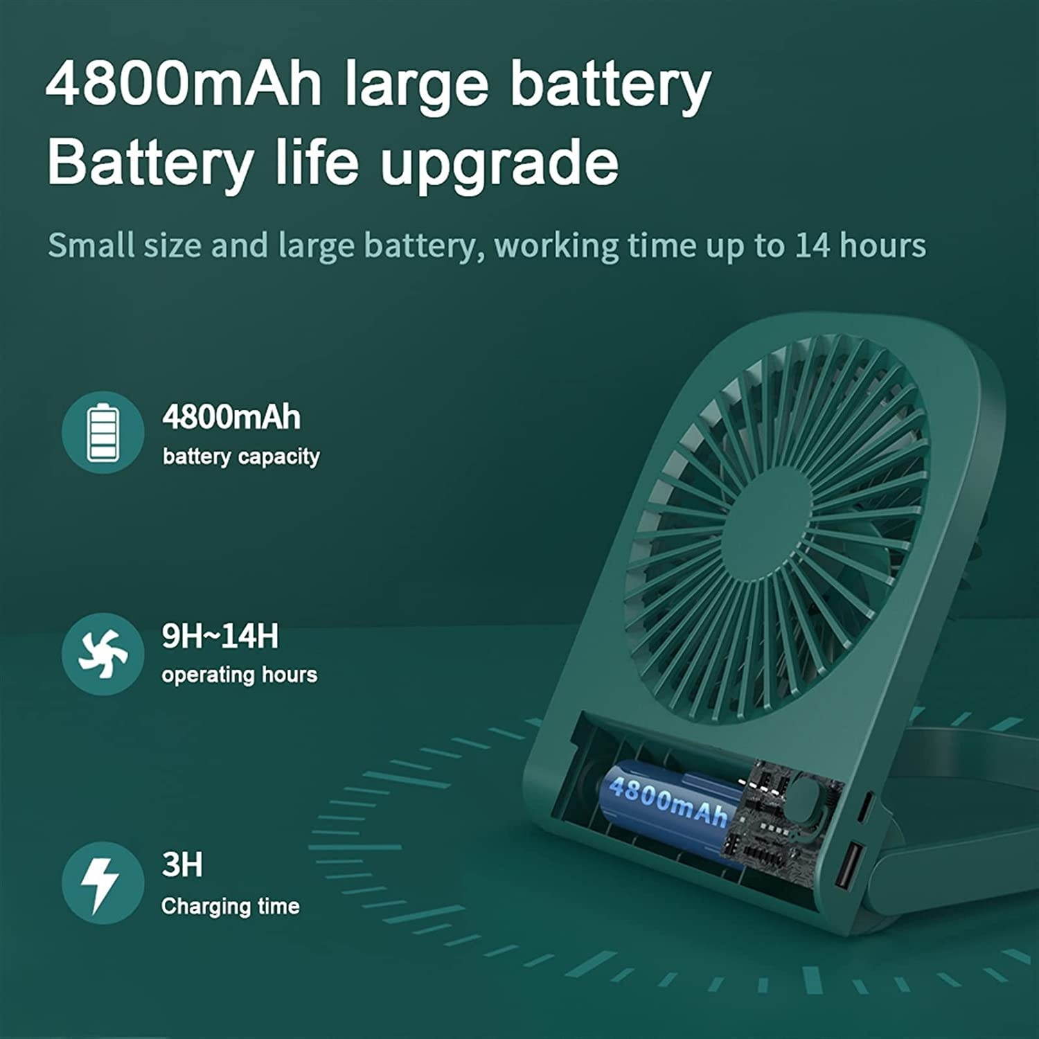 RGB Laptop Cooling Pad with 6 Quiet LED Fans 5 Heights Adjustable and Phone Stand, Dual USB Ports Gaming Laptop Cooler for 11"-18" Gaming Laptops (Blue)