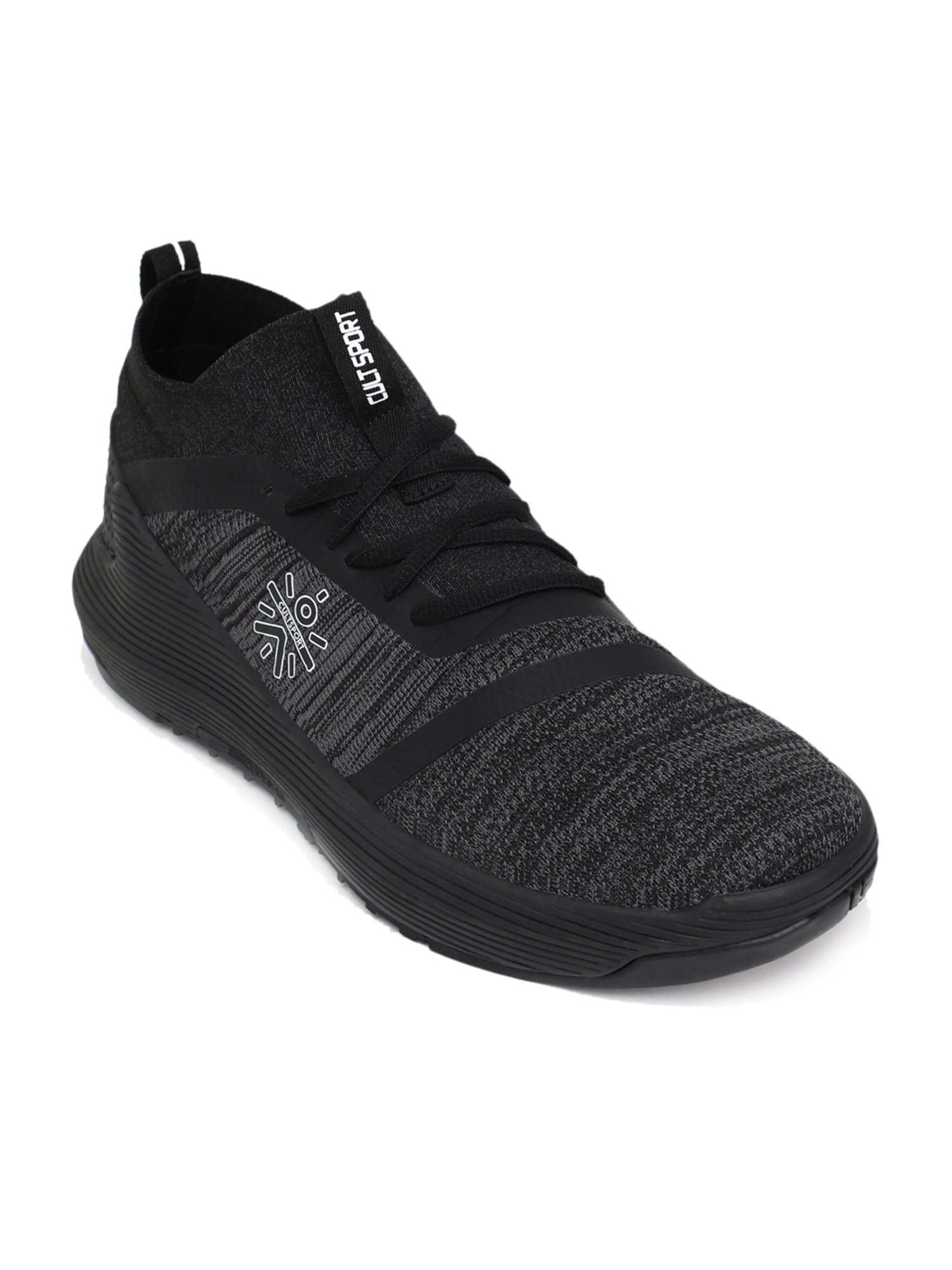 Cultsport Men's Pro-Train Black Running Shoes