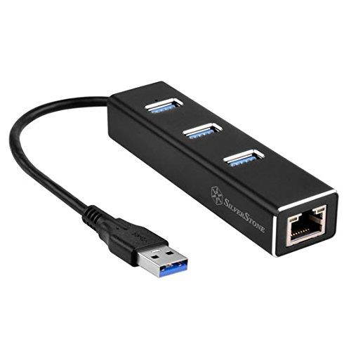 3 ports USB 3.1Gen 1 Type-A and RJ45 Gigabit Ethernet network adapter