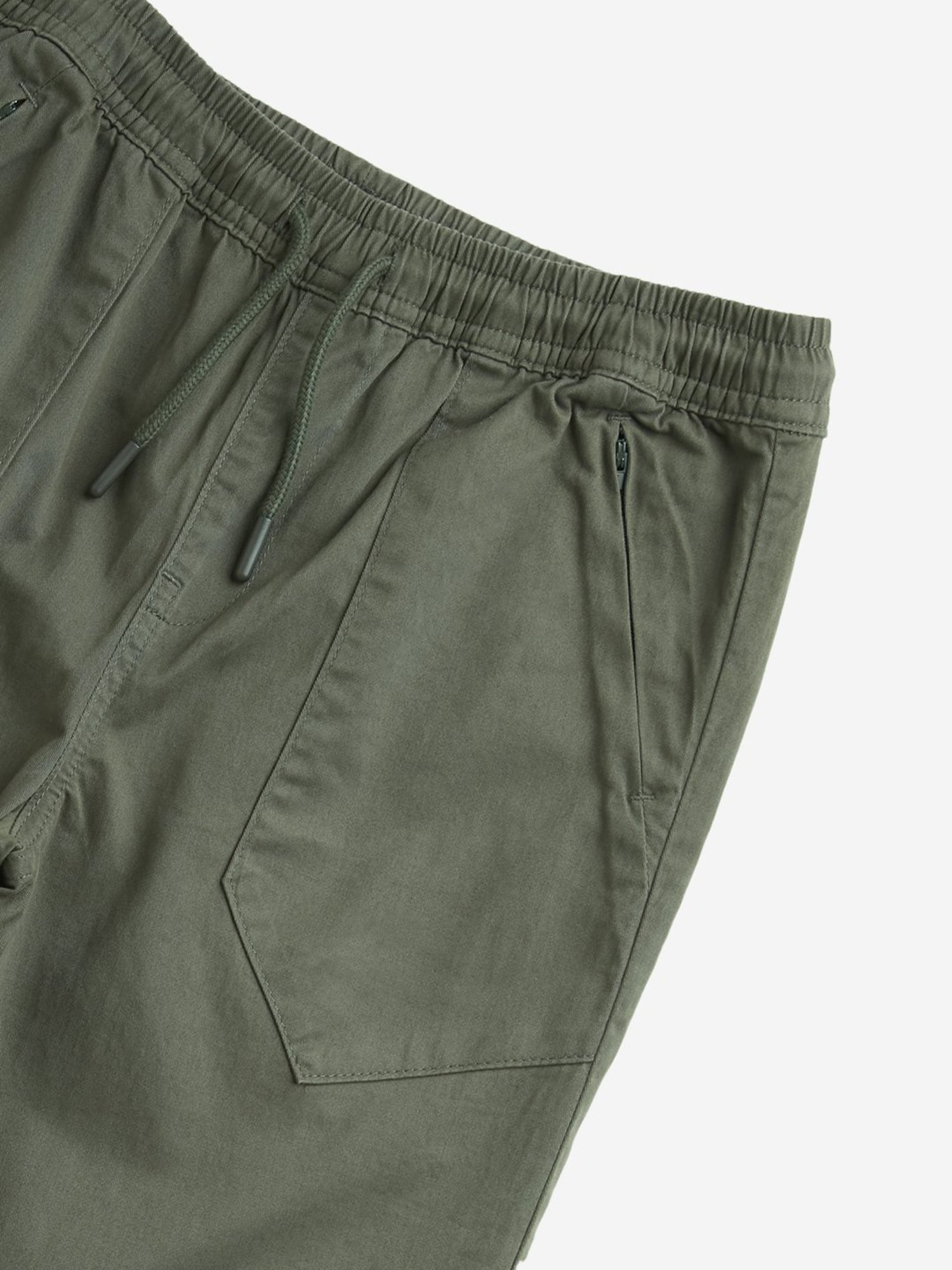 Y&F Kids by Westside Off-White Mid-Rise Cotton Blend Track Pants