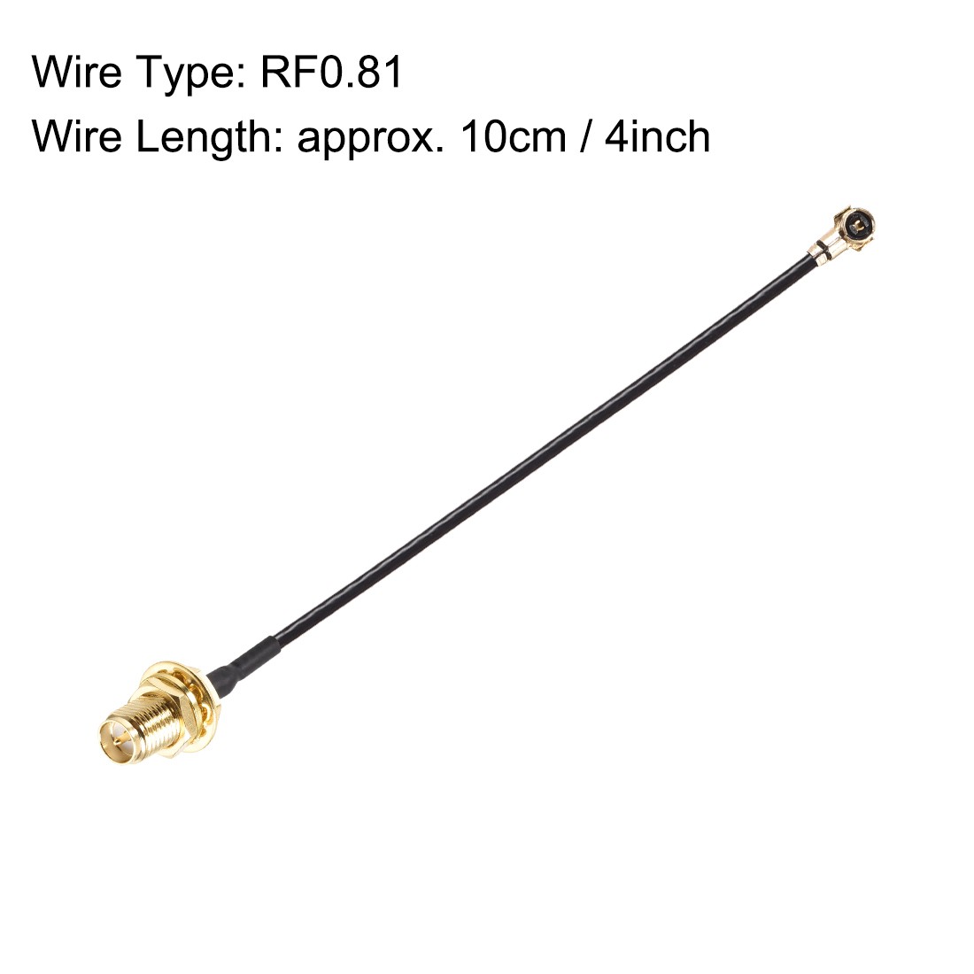 BJC RG-6 Coaxial Cable, 50 Foot, Black; Broadcast Quality Coax, Assembled in ...