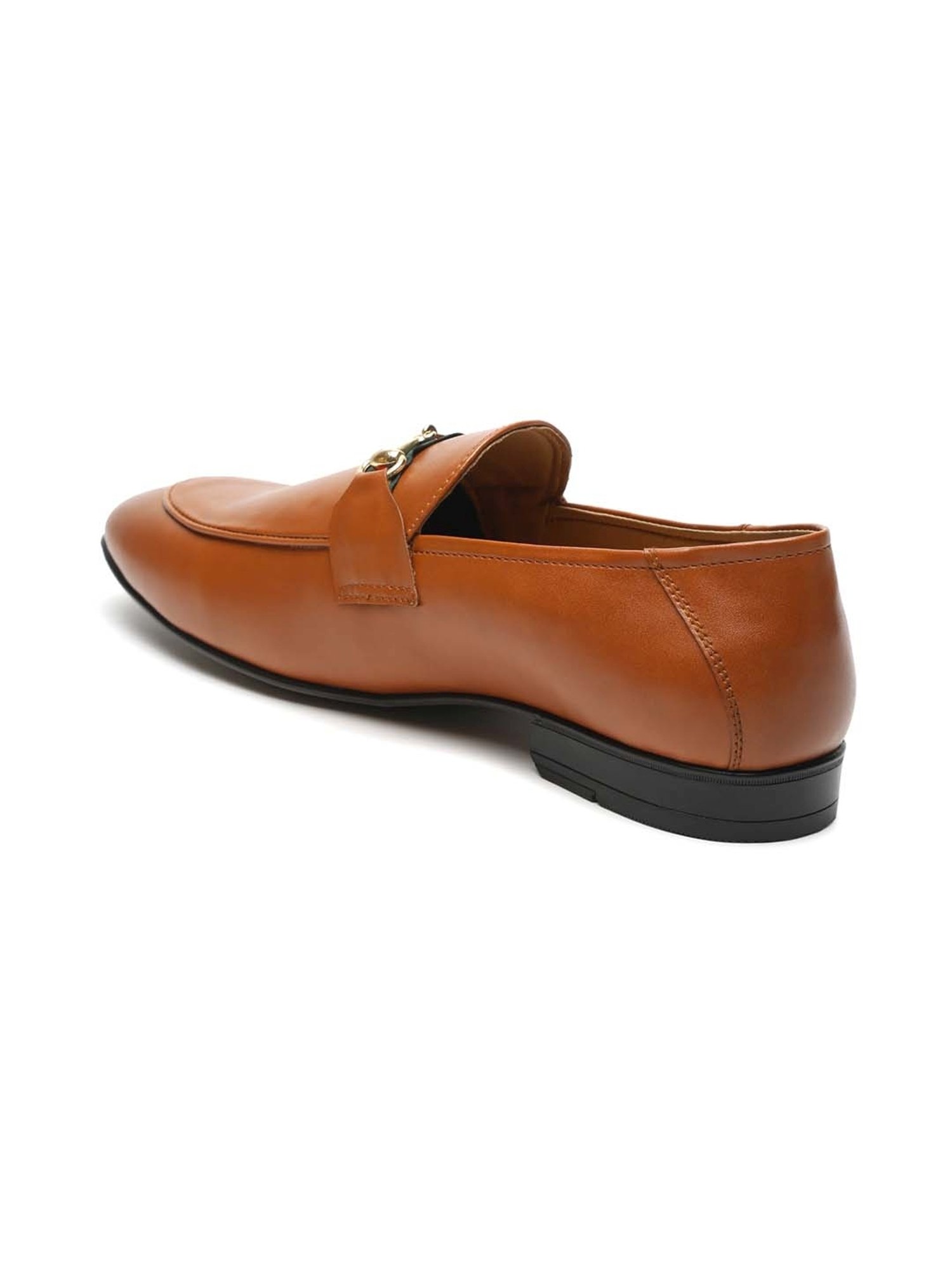 Apsis Men's Tan Formal Loafers