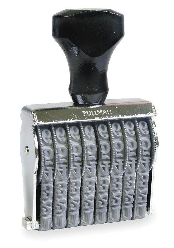 COSCO 038711 Numbering Stamp, 8 Bands, Metal