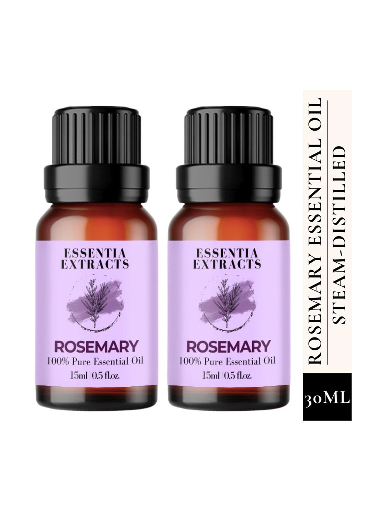 Essentia Extracts Rosemary Essential Oil (Pack of 2) - 30 ml