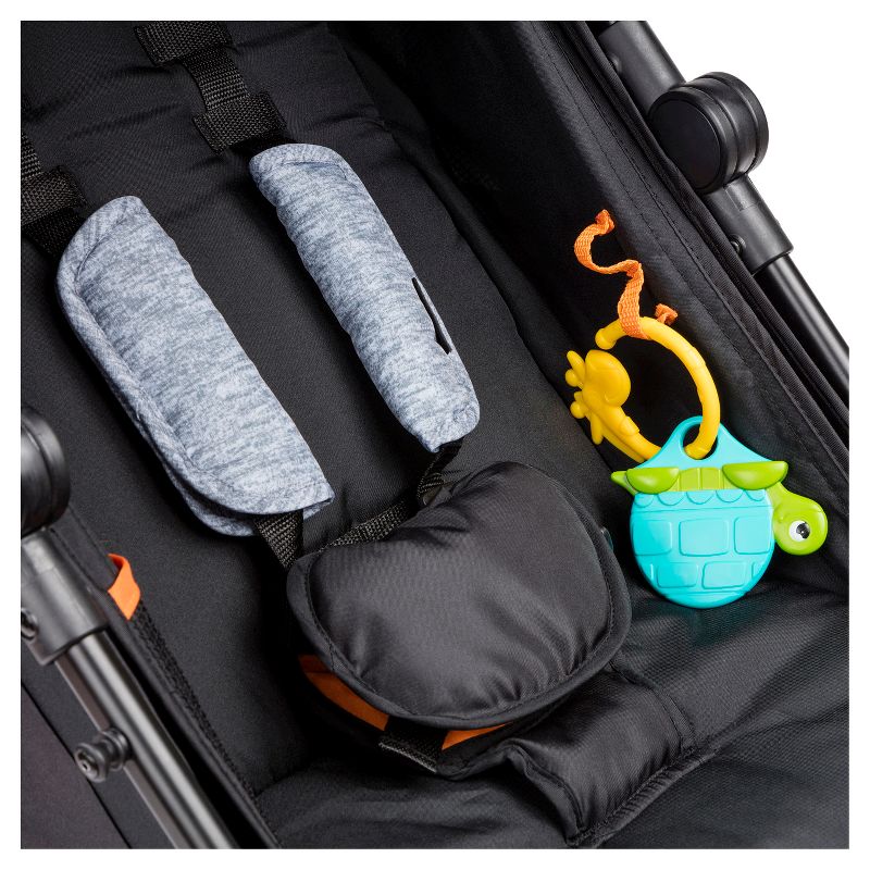 Summer Infant 3Dtote Convenience Stroller (Black/Gray)