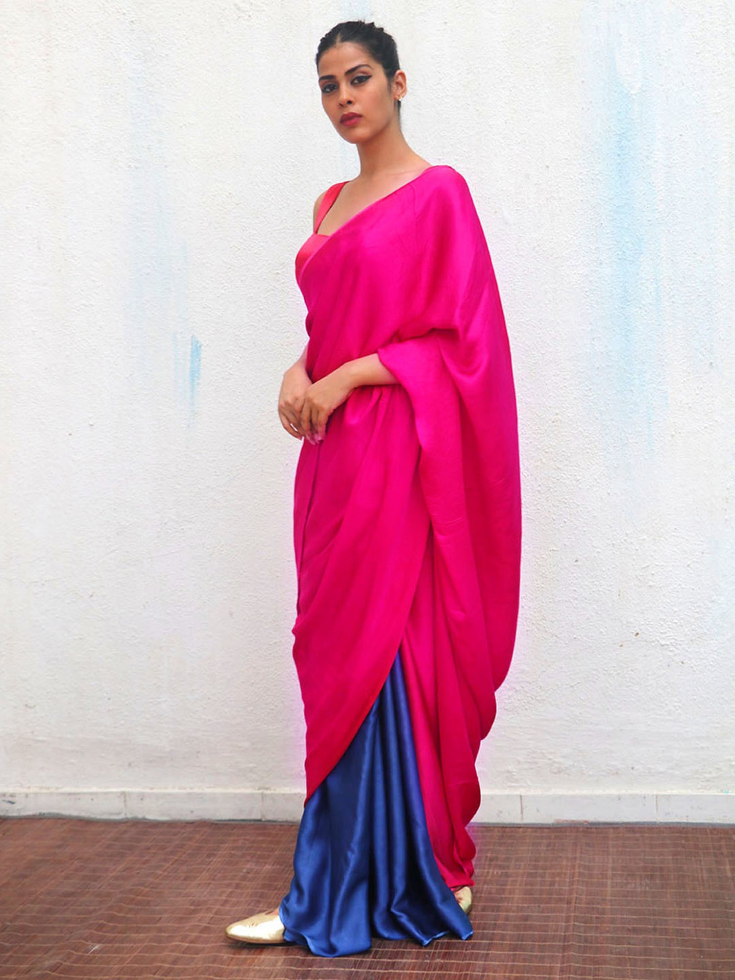 Chidiyaa Shambhavi Modal Silk Saree - SFLAR