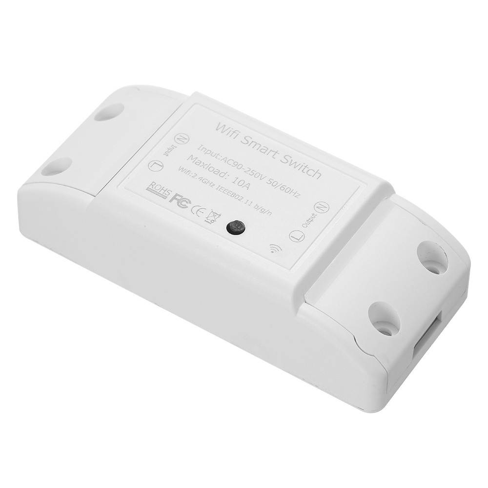 Wifi Switch DIY Smart Wireless Remote Switch Compatible with Alexa for Google Home Timer 10A/2200W Switch