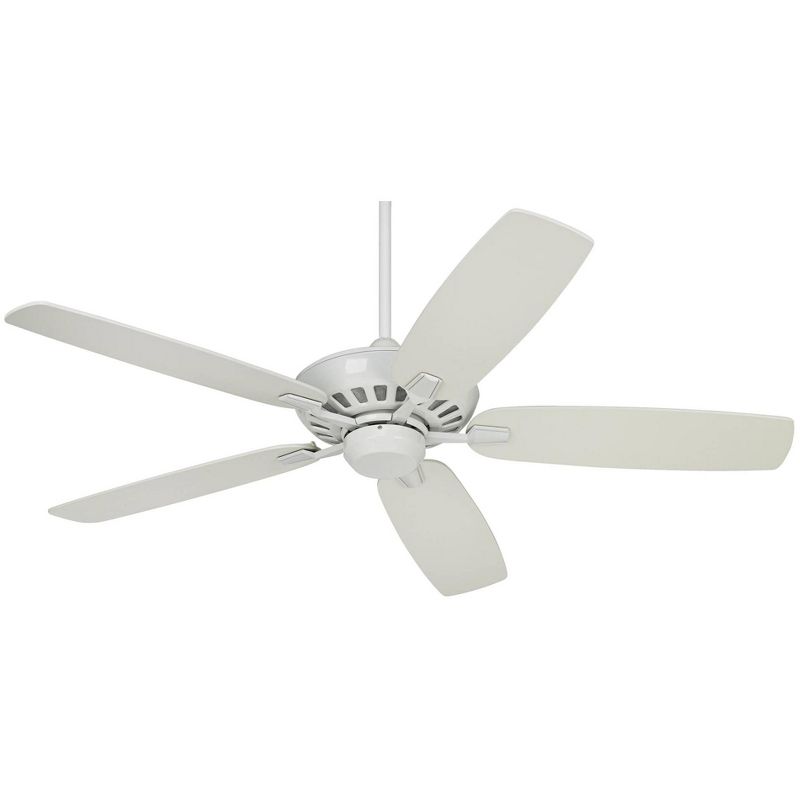 52" Casa Vieja Modern Ceiling Fan with Remote Control White for Living Room Kitchen Bedroom Family Dining