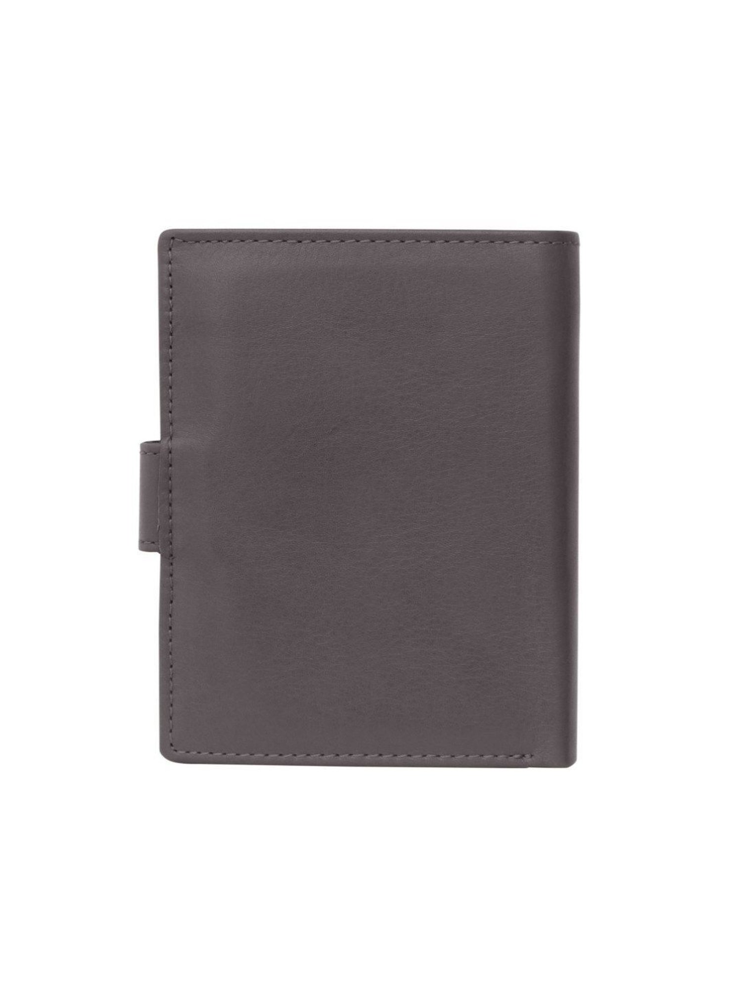 Kara Brown Leather Bi-Fold Wallet for Men